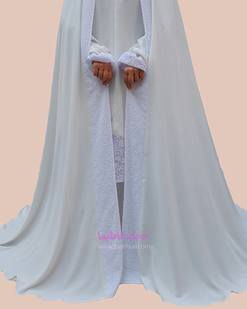 چادر سفید عروس